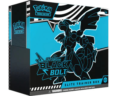 Pokemon - Scarlet and Violet - Black Bolt - Elite Trainer Box (Pre-Order)