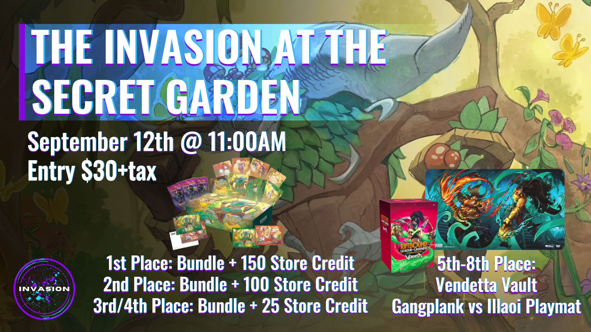 The Invasion At The Secret Garden