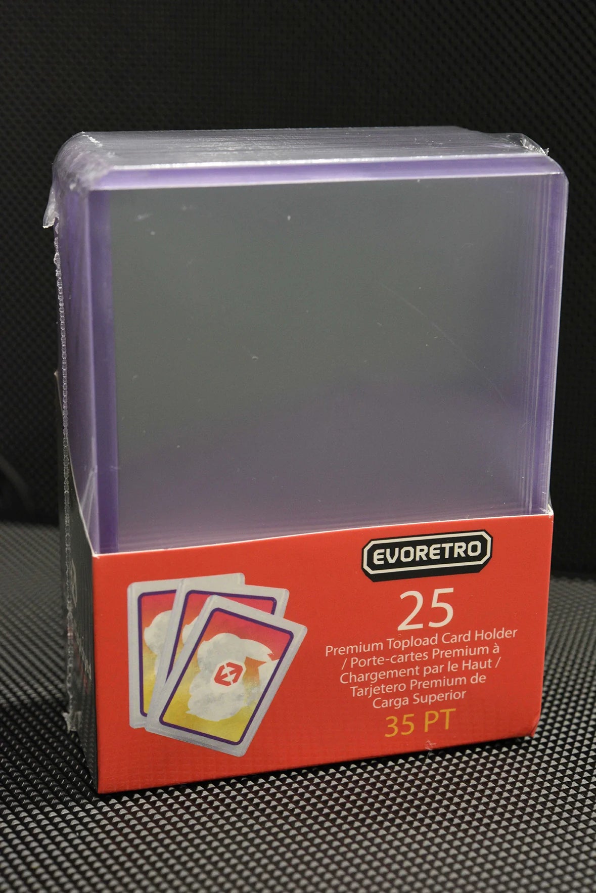 EVORETRO - 35pt - Clear Premium Toploader