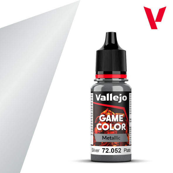 Vallejo - Game Color: Metallic - Silver [72.052] (18ml)