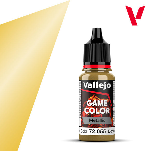 Vallejo - Game Color: Metallic - Polished Gold [72.055] (18ml)