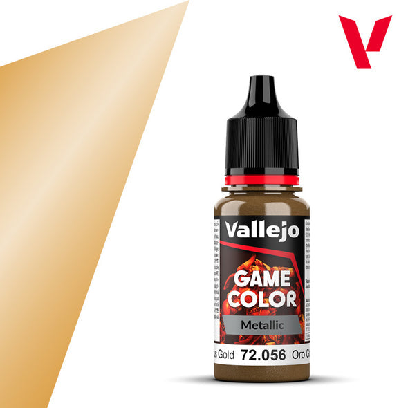 Vallejo - Game Color: Metallic - Glorious Gold [72.056] (18ml)