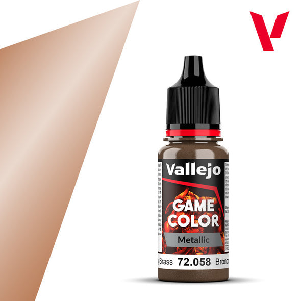 Vallejo - Game Color: Metallic - Brassy Brass [72.058] (18ml)