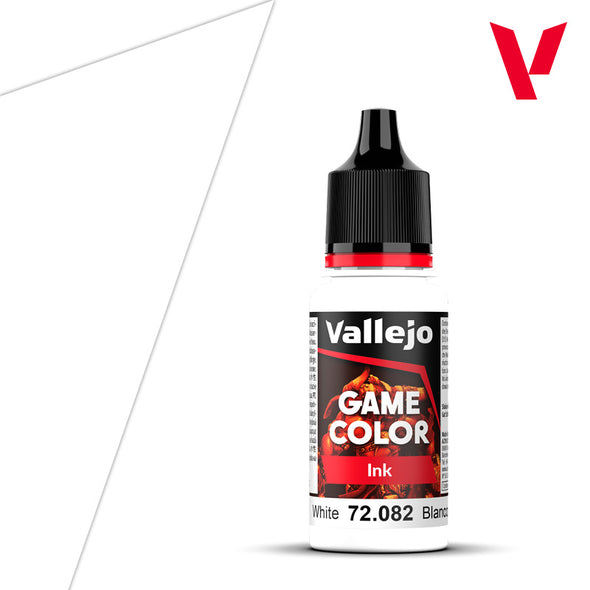 Vallejo - Game Color: Ink - White [72.082] (18ml)