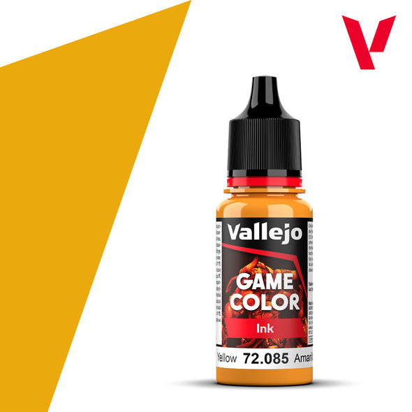 Vallejo - Game Color: Ink - Yellow [72.085] (18ml)