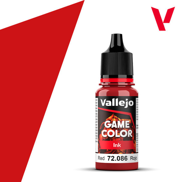 Vallejo - Game Color: Ink - Red [72.086] (18ml)