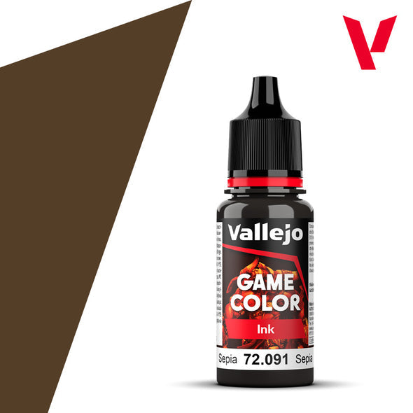 Vallejo - Game Color: Ink - Sepia [72.091] (18ml)