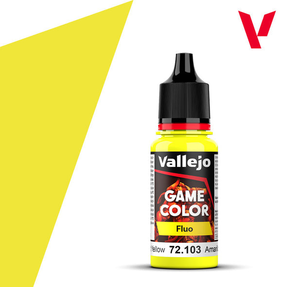 Vallejo - Game Color: Fluorescent - Yellow [72.103] (18ml)