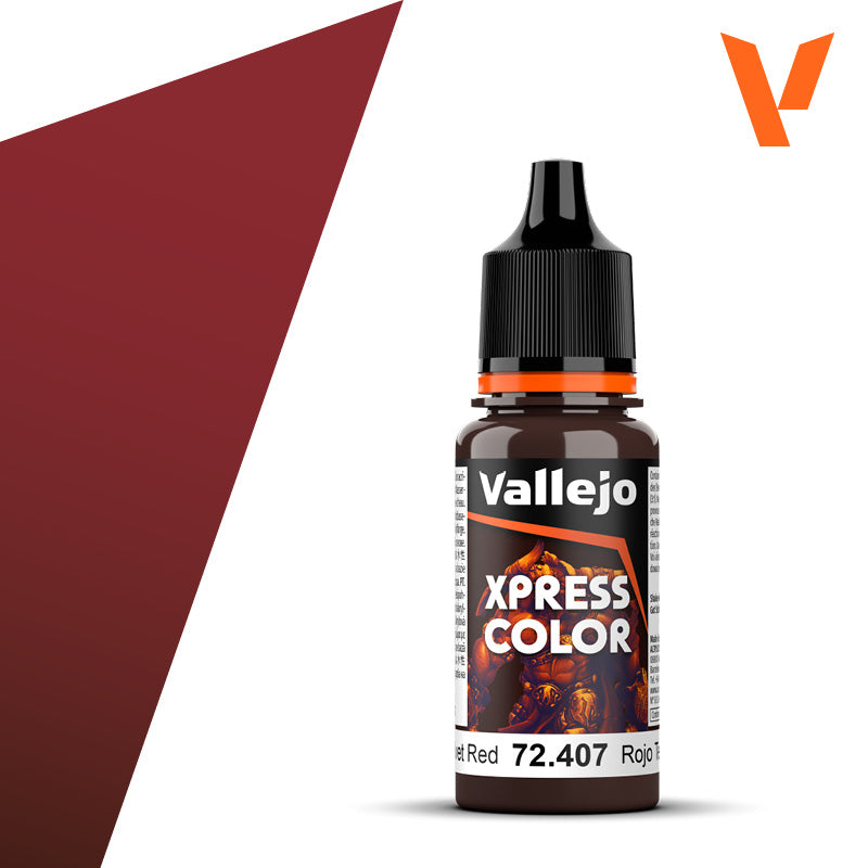 Vallejo - Xpress Color - Velvet Red [72.407] (18ml)