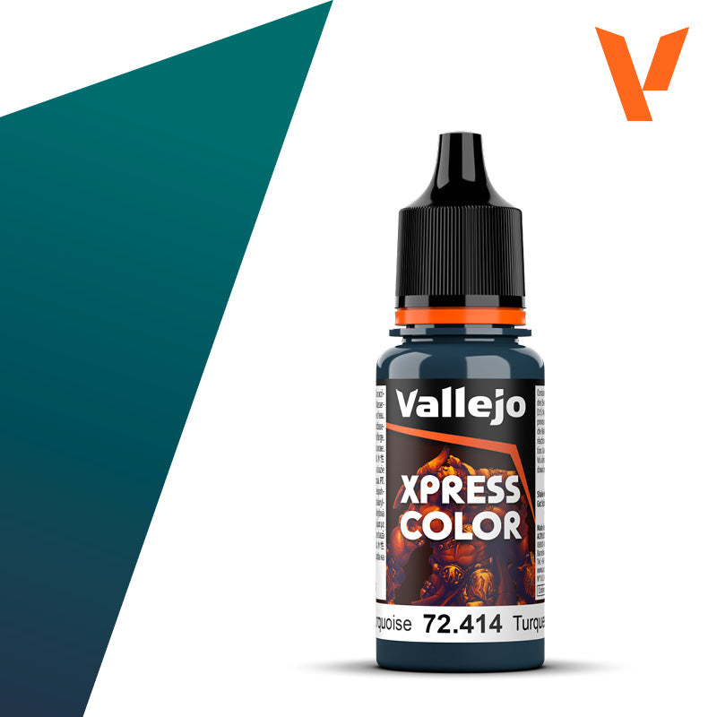 Vallejo - Xpress Color - Caribbean Turquoise [72.414] (18ml)
