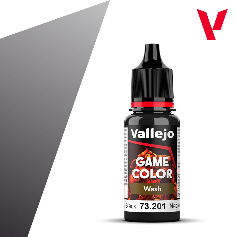 Vallejo - Game Color - Wash - Black [73.201] (18ml)