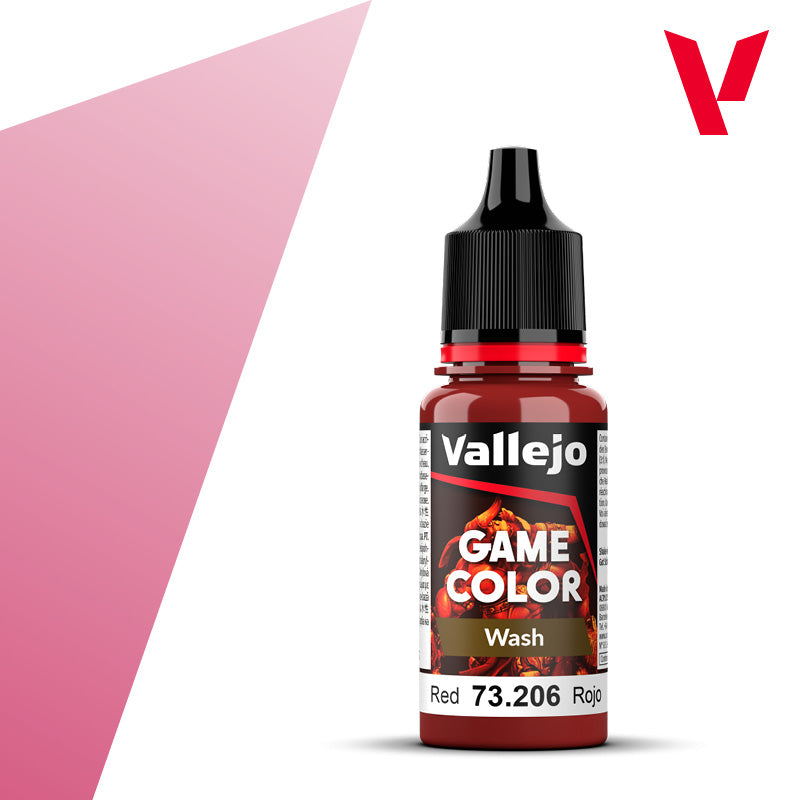 Vallejo - Game Color - Wash - Red [73.206] (18ml)