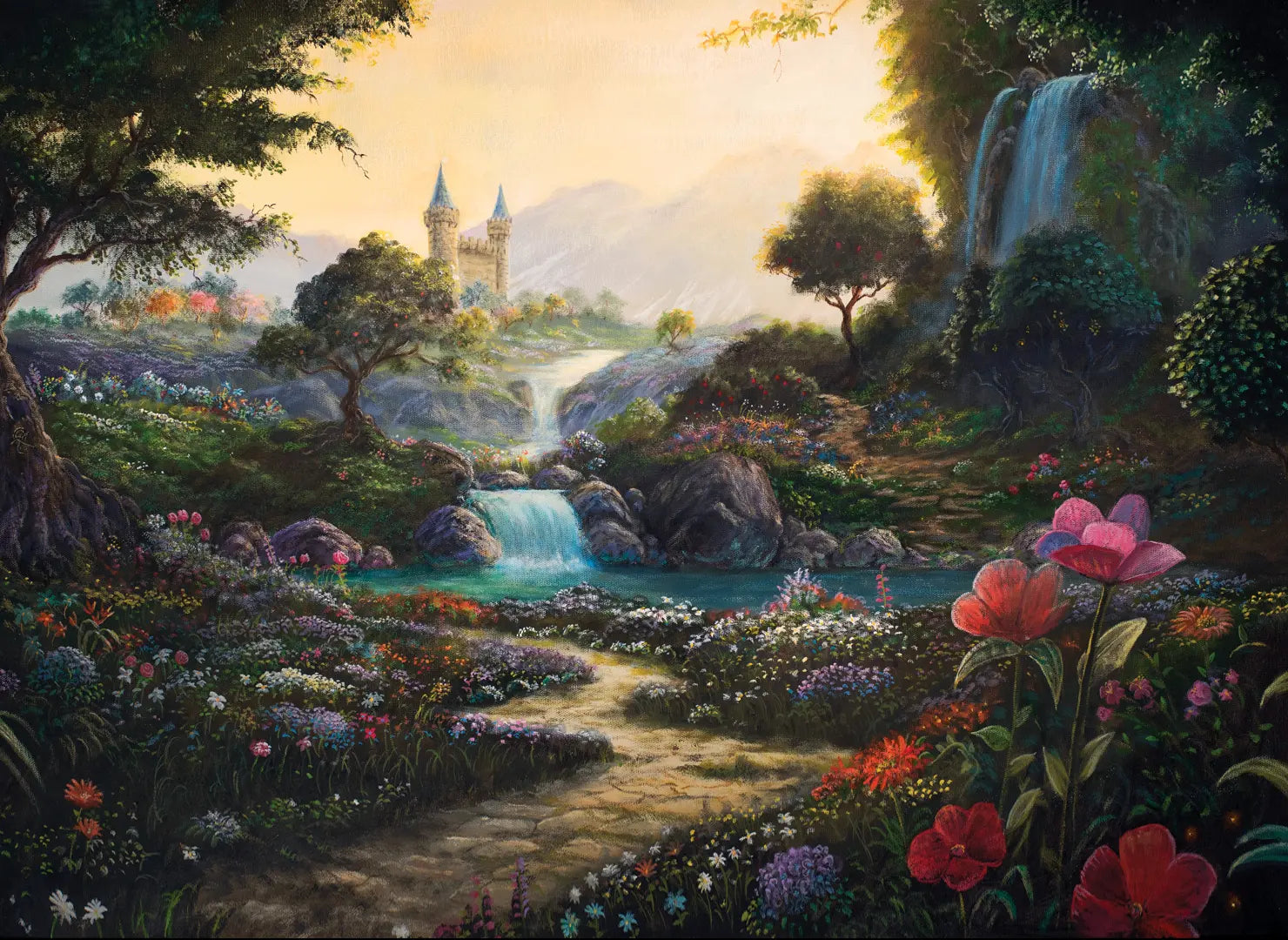 Sorcery: Contested Realm Arthurian Legends - Playmat (Valley of Delight)