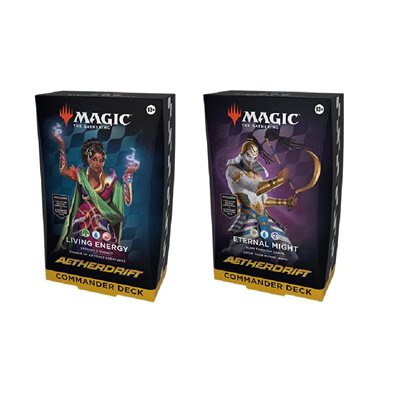 Magic the Gathering - Aetherdrift - Commander set of 2