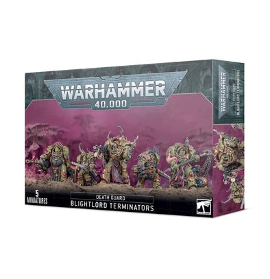 Warhammer 40,000 - Death Guard - Blightlord Terminators