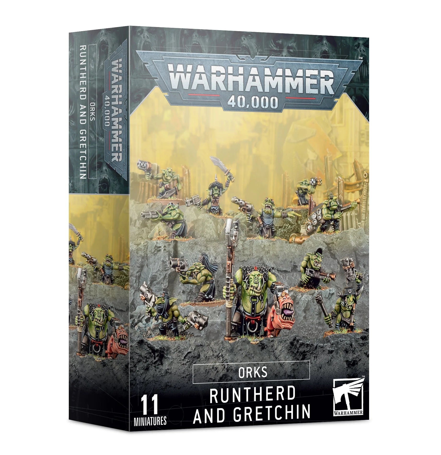 Warhammer 40,000 - Orks - Runtherd & Gretchin
