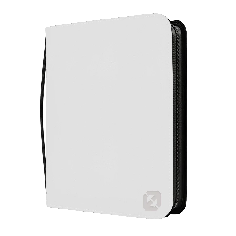 EVORETRO - TOP LOADER BINDER 3X3 - 216 CARD - WHITE