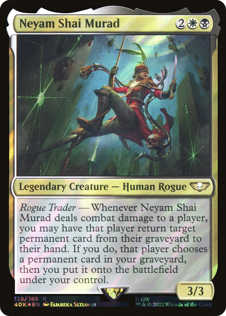 Neyam Shai Murad (Surge Foil) [Universes Beyond: Warhammer 40,000]