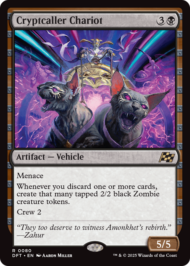 Cryptcaller Chariot (-080) - Aetherdrift