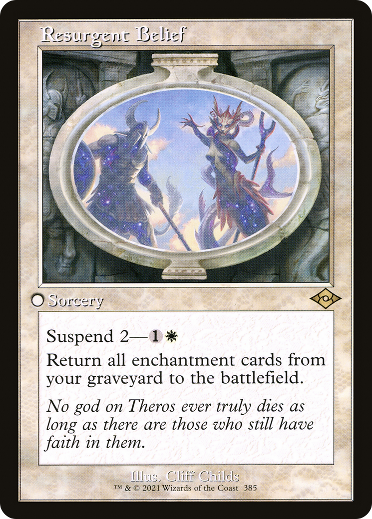 Resurgent Belief (Retro) [Modern Horizons 2]