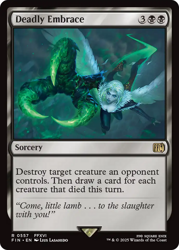 Deadly Embrace (FIN-557) - FINAL FANTASY Foil