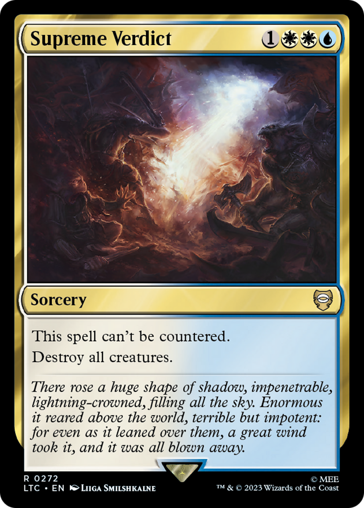 Supreme Verdict [The Lord of the Rings: Tales of Middle-Earth Commander]