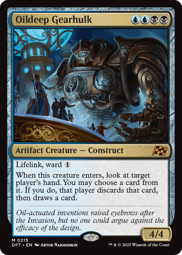 Oildeep Gearhulk (-215) - Aetherdrift