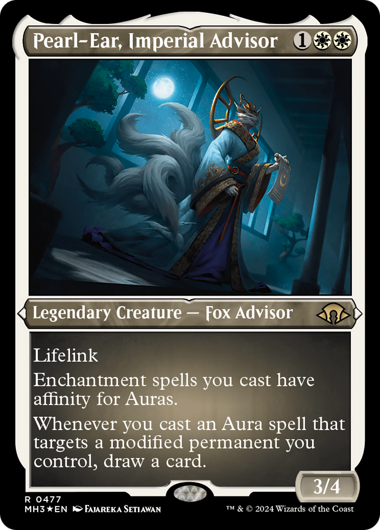 Pearl-Ear, Imperial Advisor (MH3-477) - Modern Horizons 3 Foil