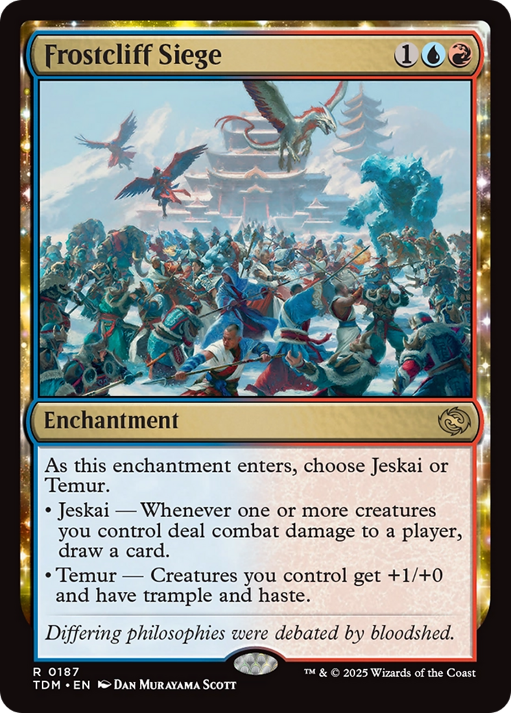 Frosteliff Siege (TDM-187) - Tarkir: Dragonstorm
