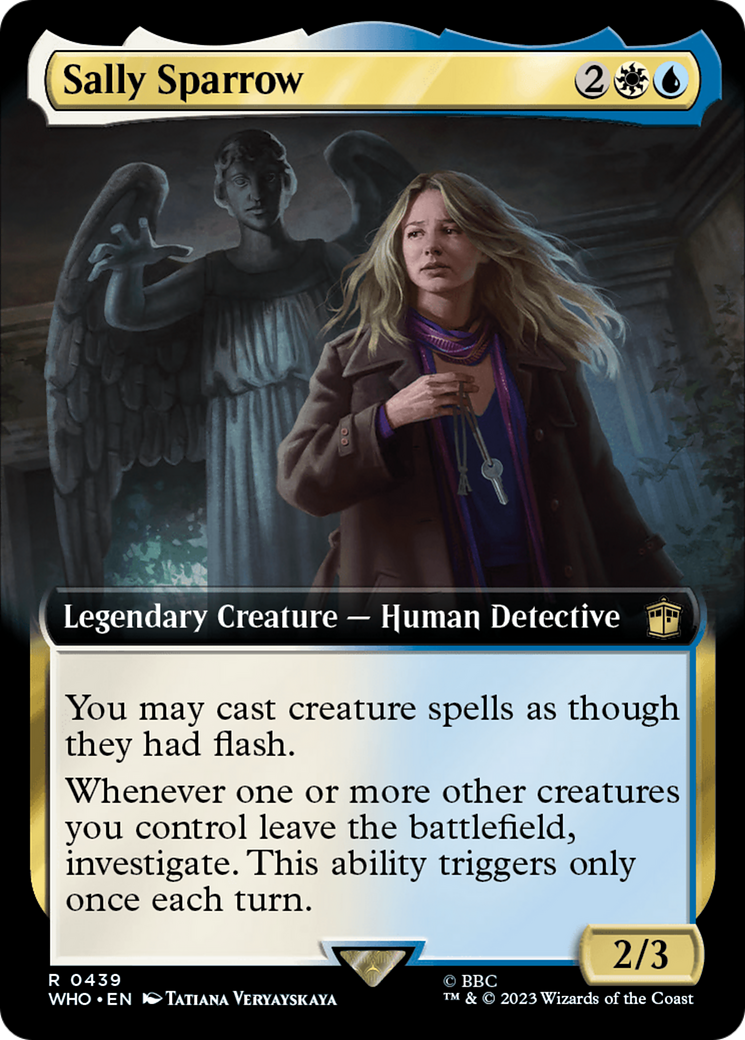 Sally Sparrow (Extended Art) [Doctor Who]