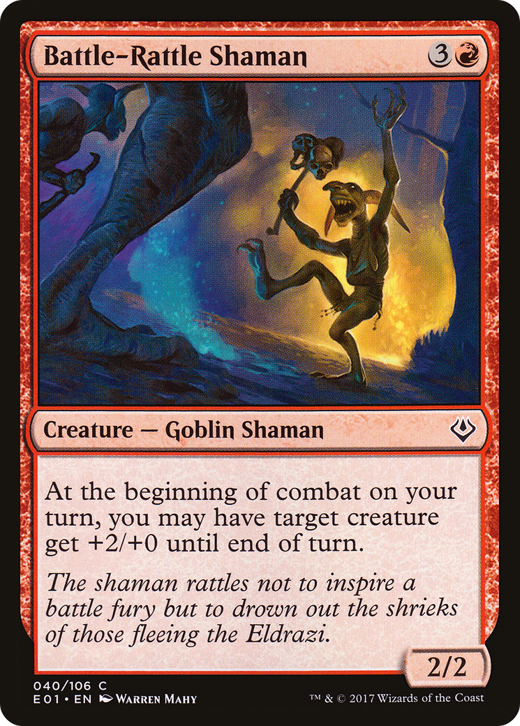 Battle-Rattle Shaman [Archenemy: Nicol Bolas]