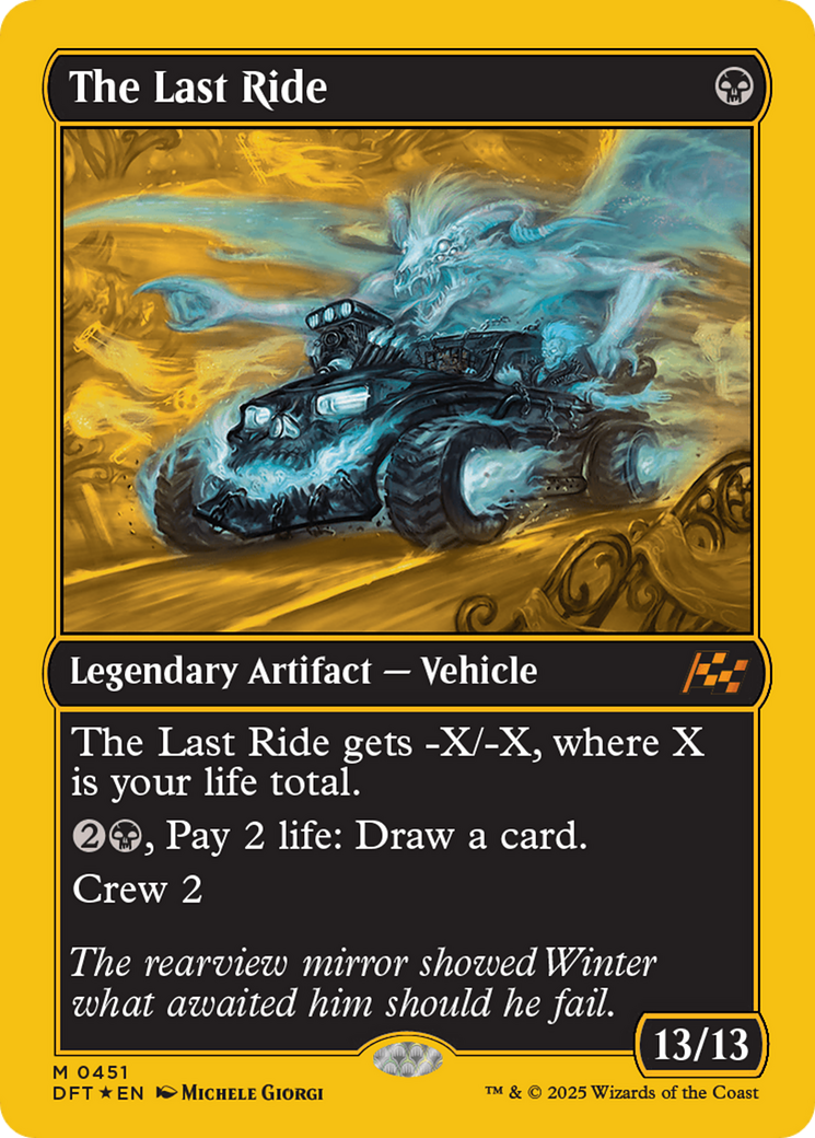 The Last Ride (First-Place Foil) (-451) - Aetherdrift