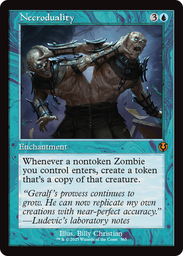 Necroduality (Retro Frame) (-365) - Innistrad Remastered