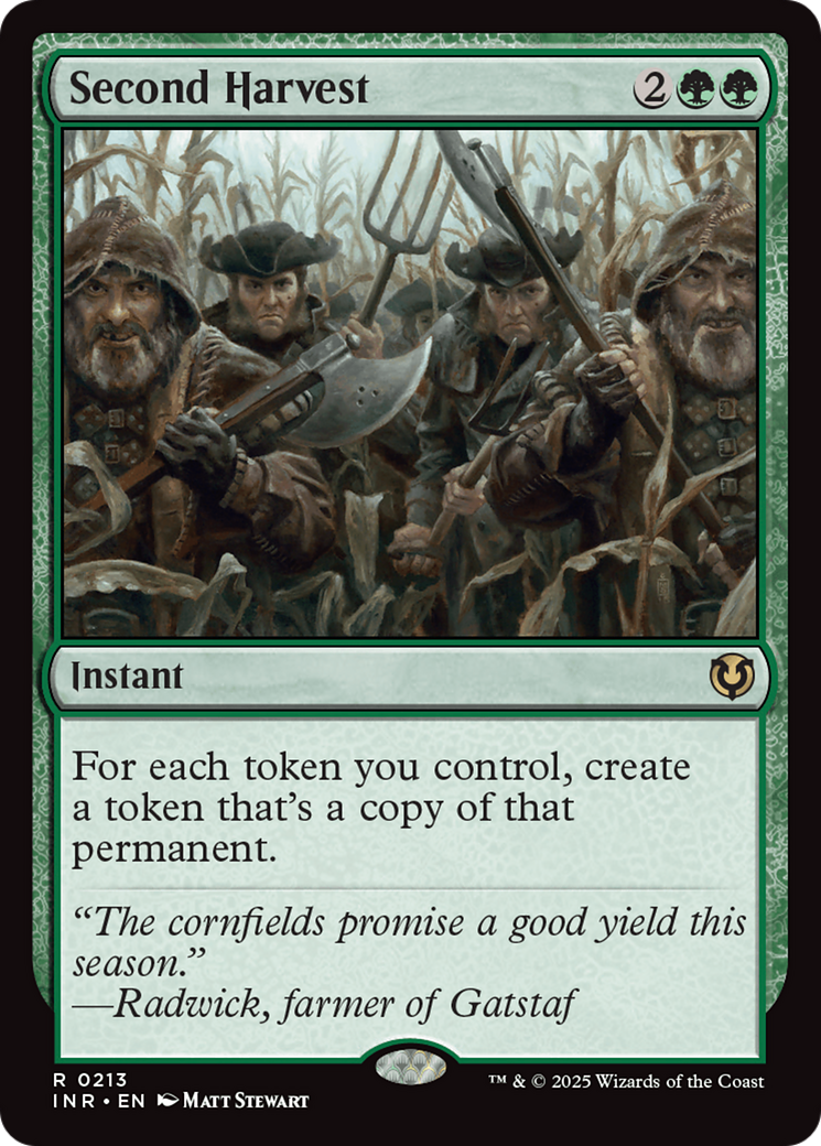 Second Harvest (-213) - Innistrad Remastered