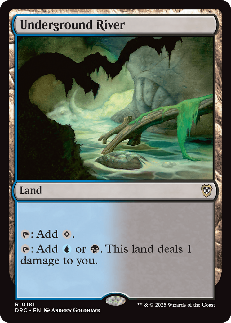 Underground River (-181) - Commander: Aetherdrift