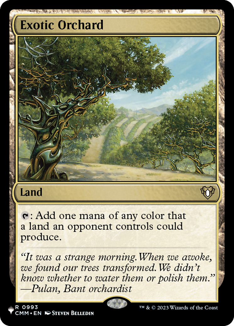 Exotic Orchard (CMM) (-993) - The List Reprints