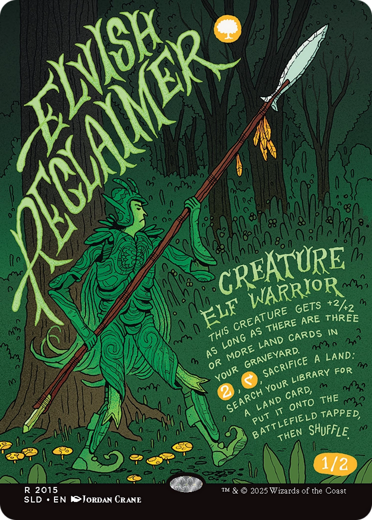 Elvish Reclaimer (SLD-2015) - Secret Lair Drop Series