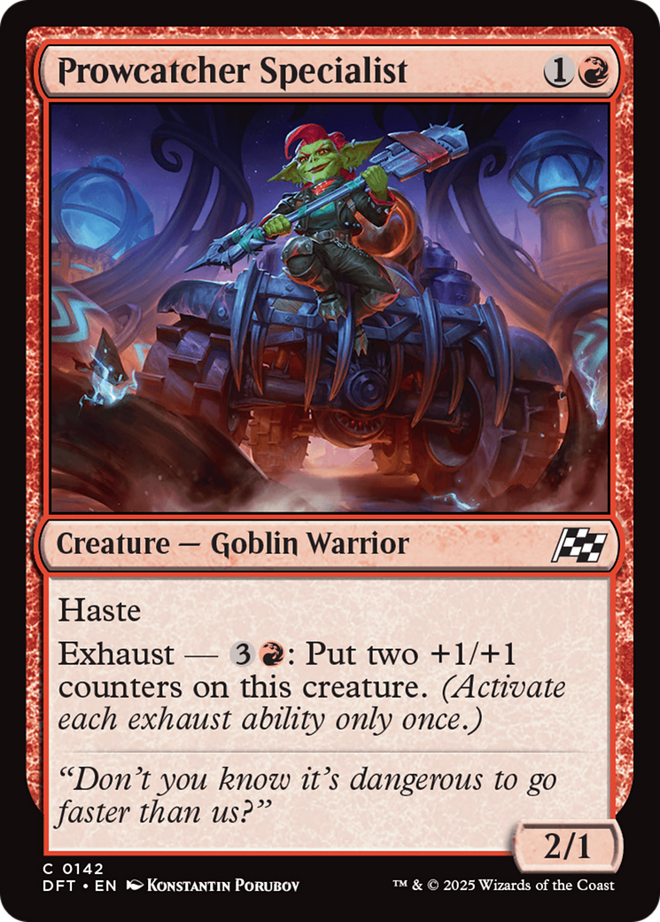 Prowcatcher Specialist (-142) - Aetherdrift