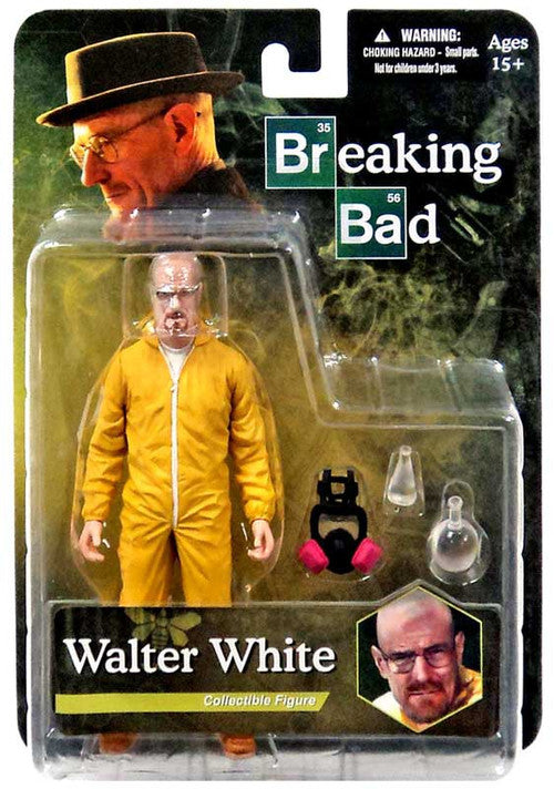 Breaking Bad Walter White Yellow Hazmat 6-In Action Figure