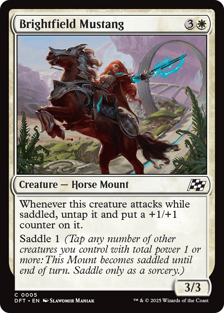 Brightfield Mustang (-005) - Aetherdrift