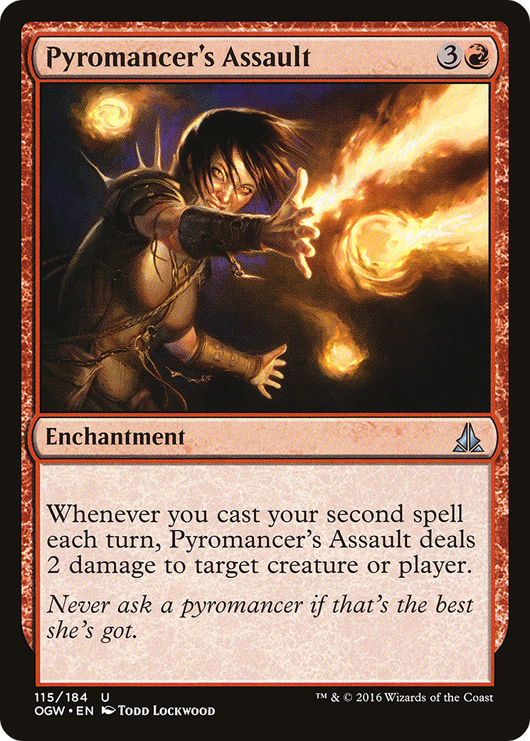 Pyromancer's Assault (OGW-115) - Oath of the Gatewatch Foil