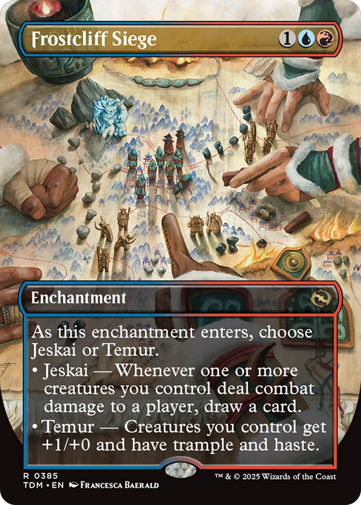 Frostcliff Siege (Borderless) (TDM-385) - Tarkir: Dragonstorm