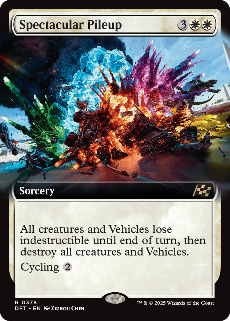 Spectacular Pileup (Extended Art) (-378) - Aetherdrift