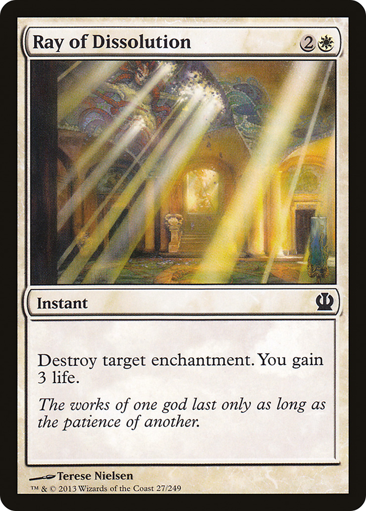 Ray of Dissolution [Theros]