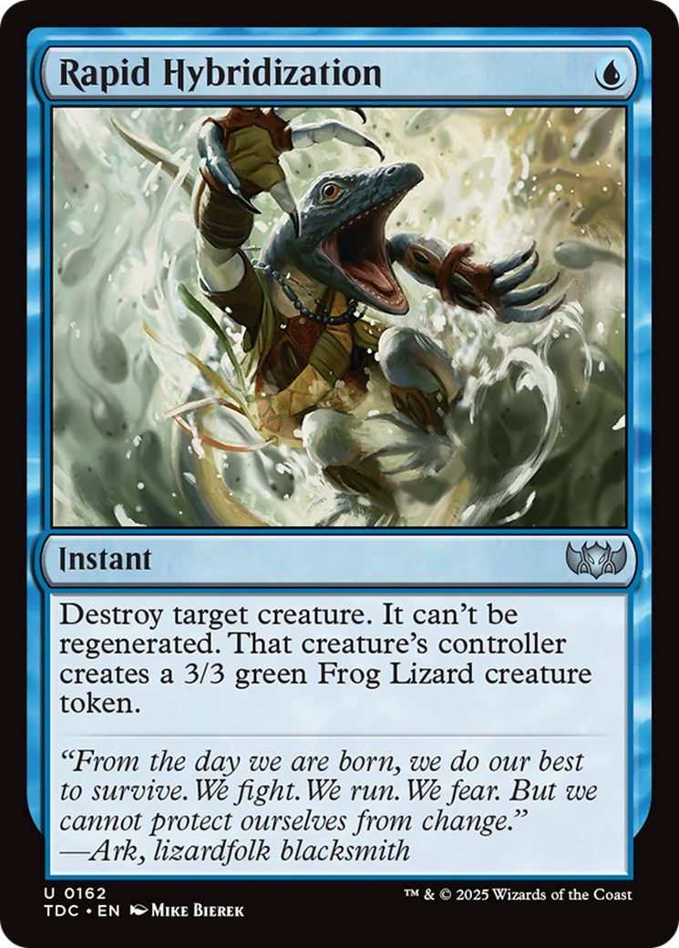 Rapid Hybridization (TDC-162) - Commander: Tarkir: Dragonstorm