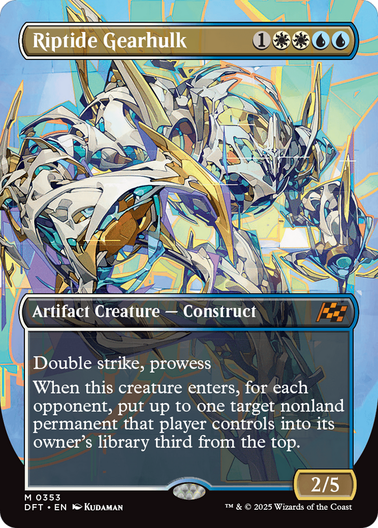 Riptide Gearhulk (Borderless) (-353) - Aetherdrift