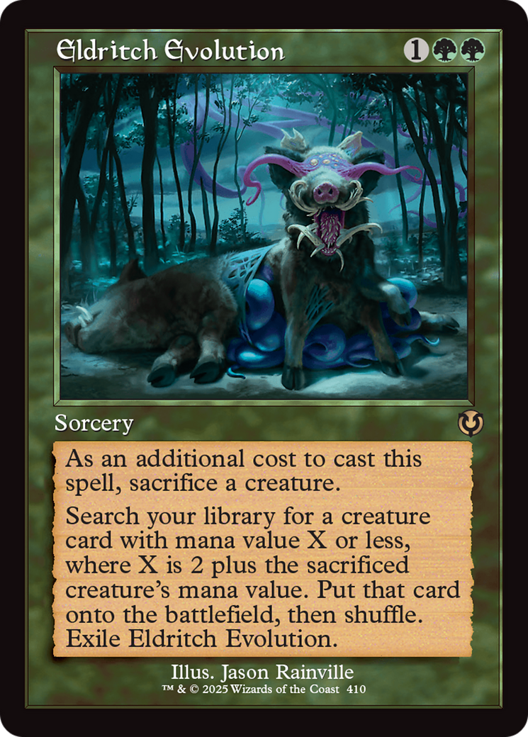 Eldritch Evolution (Retro Frame) (-410) - Innistrad Remastered