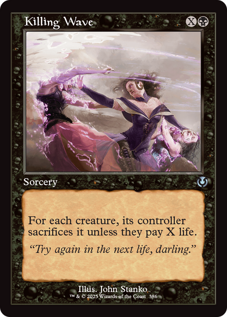 Killing Wave (Retro Frame) (-386) - Innistrad Remastered