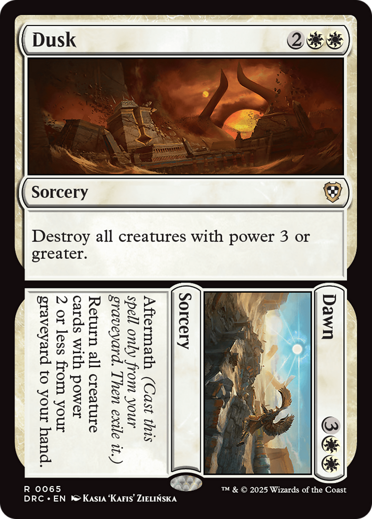 Dusk // Dawn (-065) - Commander: Aetherdrift