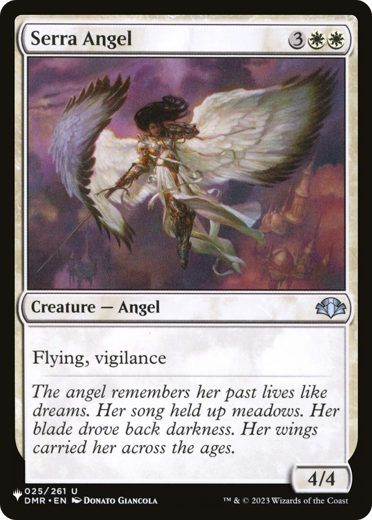 Serra Angel (Retro Frame) (-271) - The List Reprints